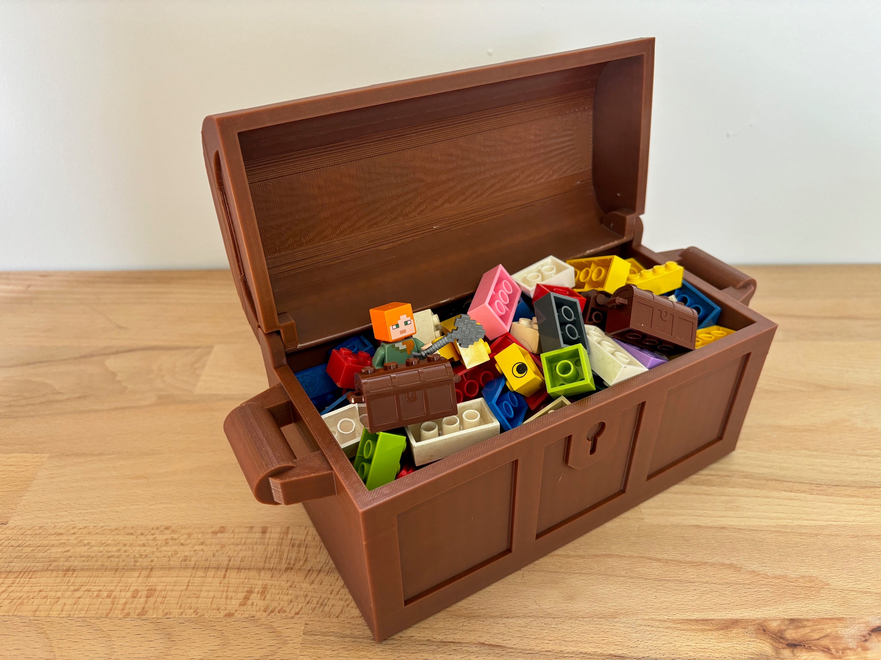 GIANT Brick themed Treasure Chest Etsy