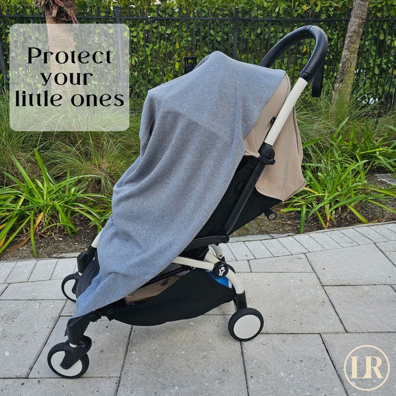 Peekaboo: The Ultimate Breathable Knit Nursing Cover by Little Rou Includes Free Mesh Laundry Bag Grey image 6