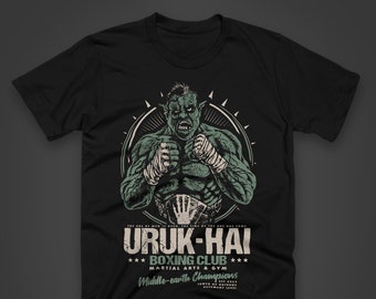 Uruk-hai™ Boxing Club t-shirt: The Lord of the Rings Licensed Tee