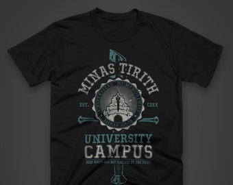 Minas Tirith™ University Campus t-shirt: The Lord of the Rings Licensed Tee