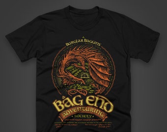 Bag End™ Adventuring Society t-shirt: The Lord of the Rings Licensed Tee