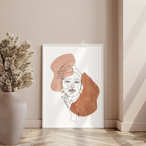 Women&#39;s Face Digital Art