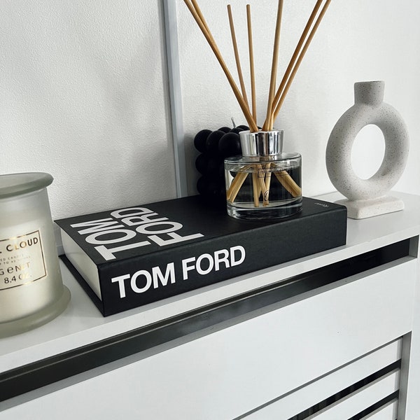 hardcover books for display Tom Ford Decorative Book | Non Openable | Luxury Designer Book | Coffee Table Decoration | Shelf Decor | Coffee Table Decor | Display Books