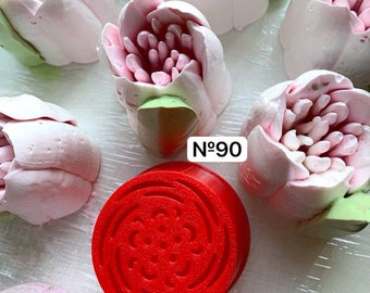 Boquilla de glaseado XXL con forma de tulipán: boquilla para decorar tartas con forma de flor de malvavisco