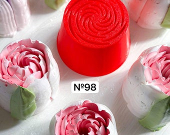 Boquilla para glaseado Tulip XXL con decoración de flores de malvavisco: herramienta Zephyr de punta grande para repostería y glaseado.