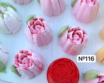 Boquilla para glaseado Tulip XXL con decoración de flores de malvavisco: herramienta Zephyr de punta grande para repostería y glaseado.