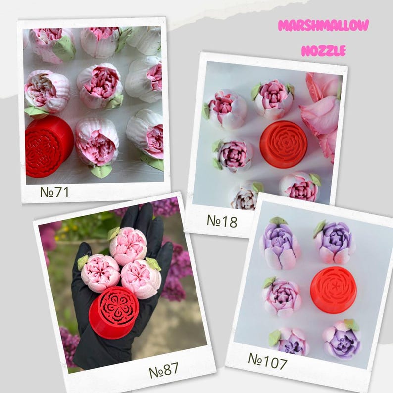 XXL Tulip Icing Nozzle: Marshmallow Flower Cake Decorating Tip - Etsy