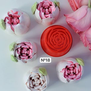 Buse à glaçage tulipe XXL : outil de décoration de gâteau de fleurs de guimauve