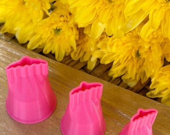 Boquillas XXL para glaseado de tulipán: Consejos para decorar tartas con flores de malvavisco