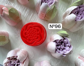 Boquilla de glaseado XXL con forma de tulipán: boquilla para decorar tartas con forma de flor de malvavisco