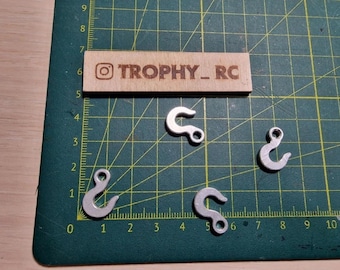 Крюк для радиоуправляемых машикон масштаба 1/10, 1/9, 1/8. Trofeo Camel, Traxxas, RC4WD, Boom Racing.