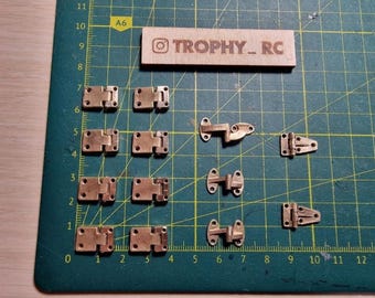 Bisagras de puerta para RC Defender D110/D90, Accesorios 1/10, BoomRacing, Traxxas, RC4WD