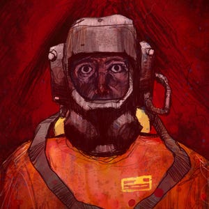 Lethal Company “Traumatized” Art Print