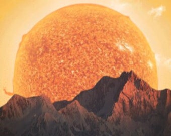 Planets & Sun - Phone Wallpaper