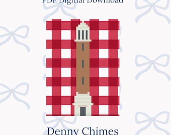 Digital Needlepoint Stitch Chart PDF - Denny Chimes