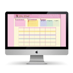 Planner Mensile delle Splendide Menti