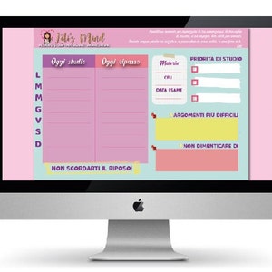 Planner Studio delle Splendide Menti