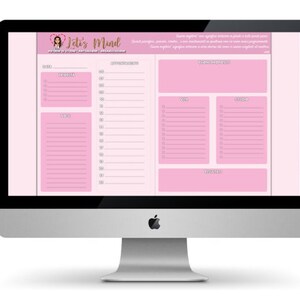 Planner giornaliero delle Splendide Menti