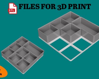 Gridfinity Pack – 93 STL Files, Multiple Heights (28-56-84 mm), Modular Organizer & Baseplates