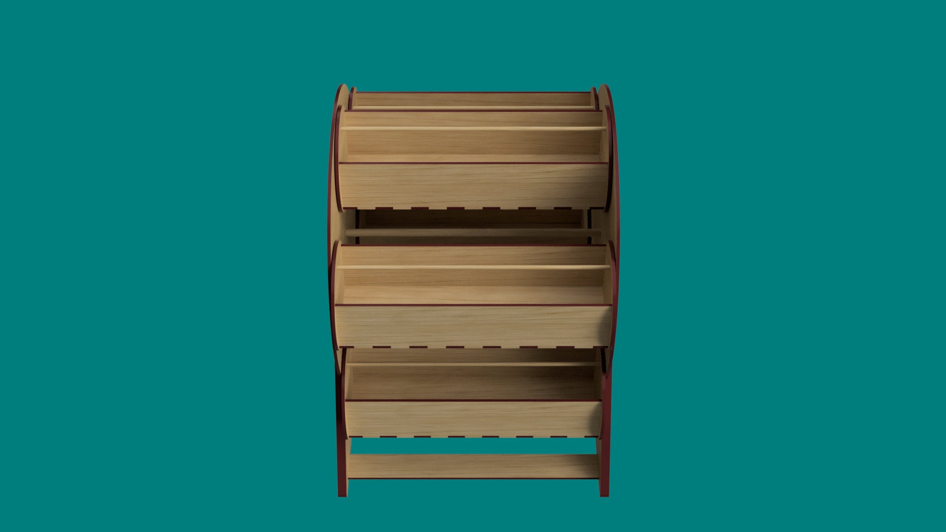 Carousel Storage, Rack Storage, Storage for Painters- Laser Cut Files ...