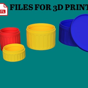 3D Printable Storage Box STL Files: Customizable Designs (Digital Download)