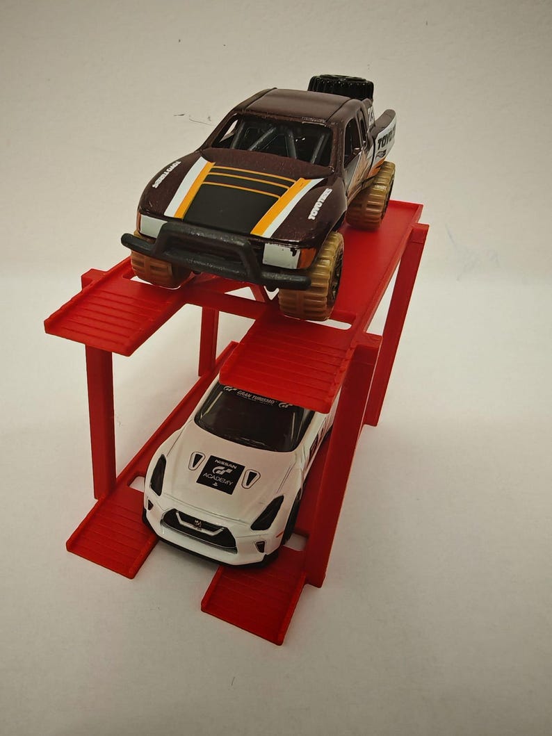 Modular 1:64 Car Display Rack, Stackable 3d-print STL File - Etsy