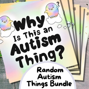 Quadro de avisos sobre autismo, memes engraçados sobre autismo, cenários, situações e explicações, revista de arte sobre neurodiversidade, exposição para alunos com necessidades especiais em sala de aula