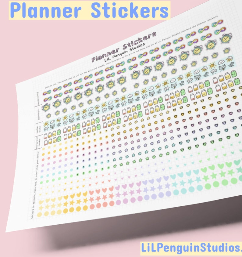 Autism Planner Sticker Bundle, Printable Autism Sticker Set, Digital Planner Stickers, Neurodiversity Journal Stickers, AuDHD Stickers, SPED image 7