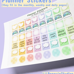 Autism Planner Sticker Bundle, Printable Autism Sticker Set, Digital Planner Stickers, Neurodiversity Journal Stickers, AuDHD Stickers, SPED image 6