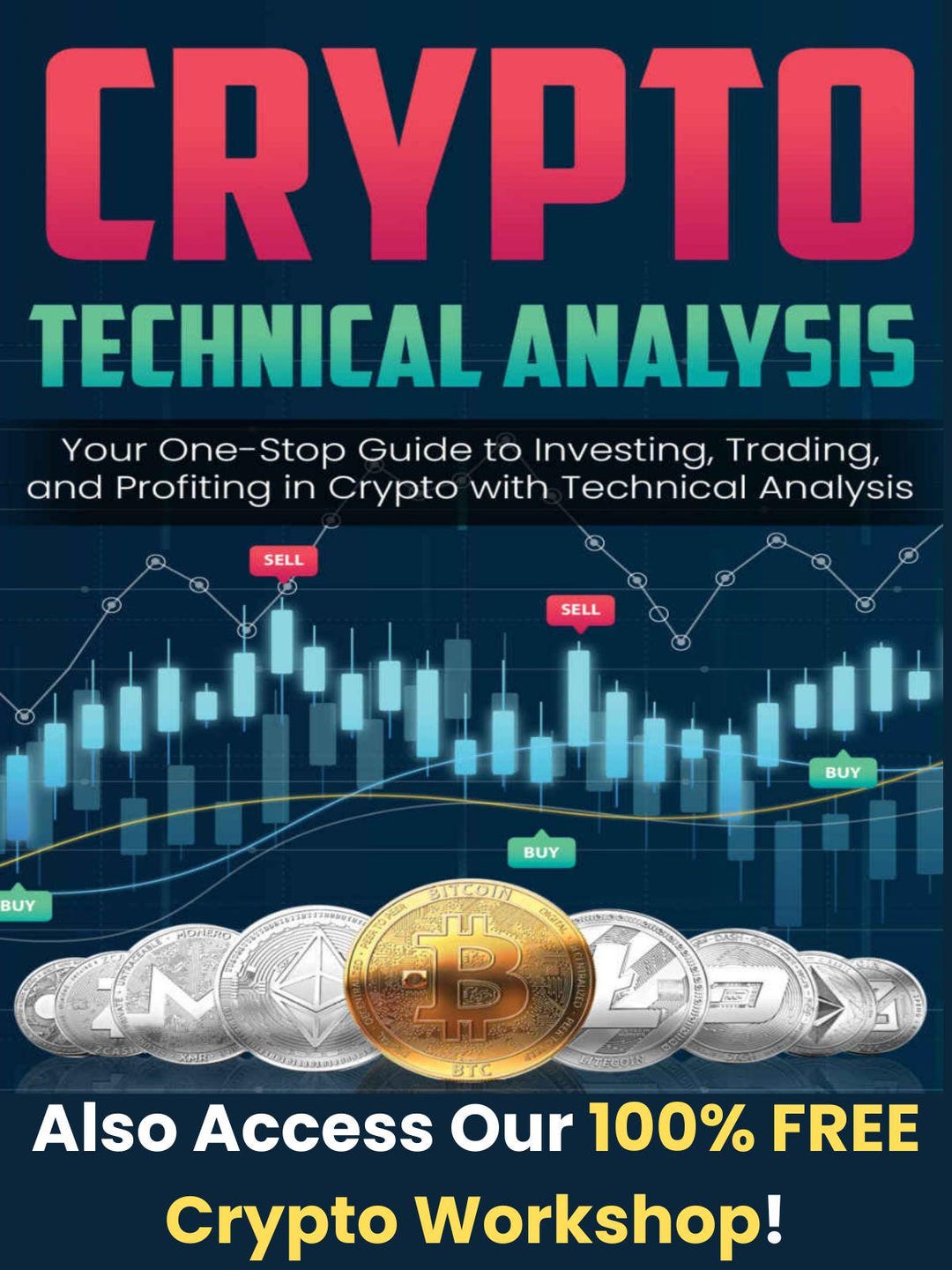 暗号通貨テクニカル分析ガイド：投資、取引、利益（PDFファイル） - Etsy 日本