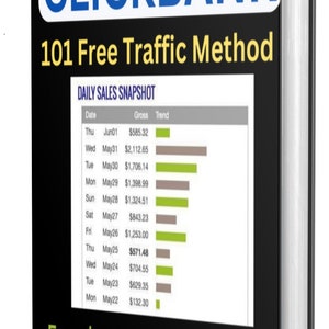 ClickBank Free Traffic - 101 ClickBank Free Traffic Method - Earn Dollar 100 To 800+ Per Day (Available In PDF FIle Format)