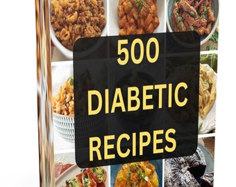 500 Diabetic Recipes eBook: Healthy Cooking Guide (PDF)