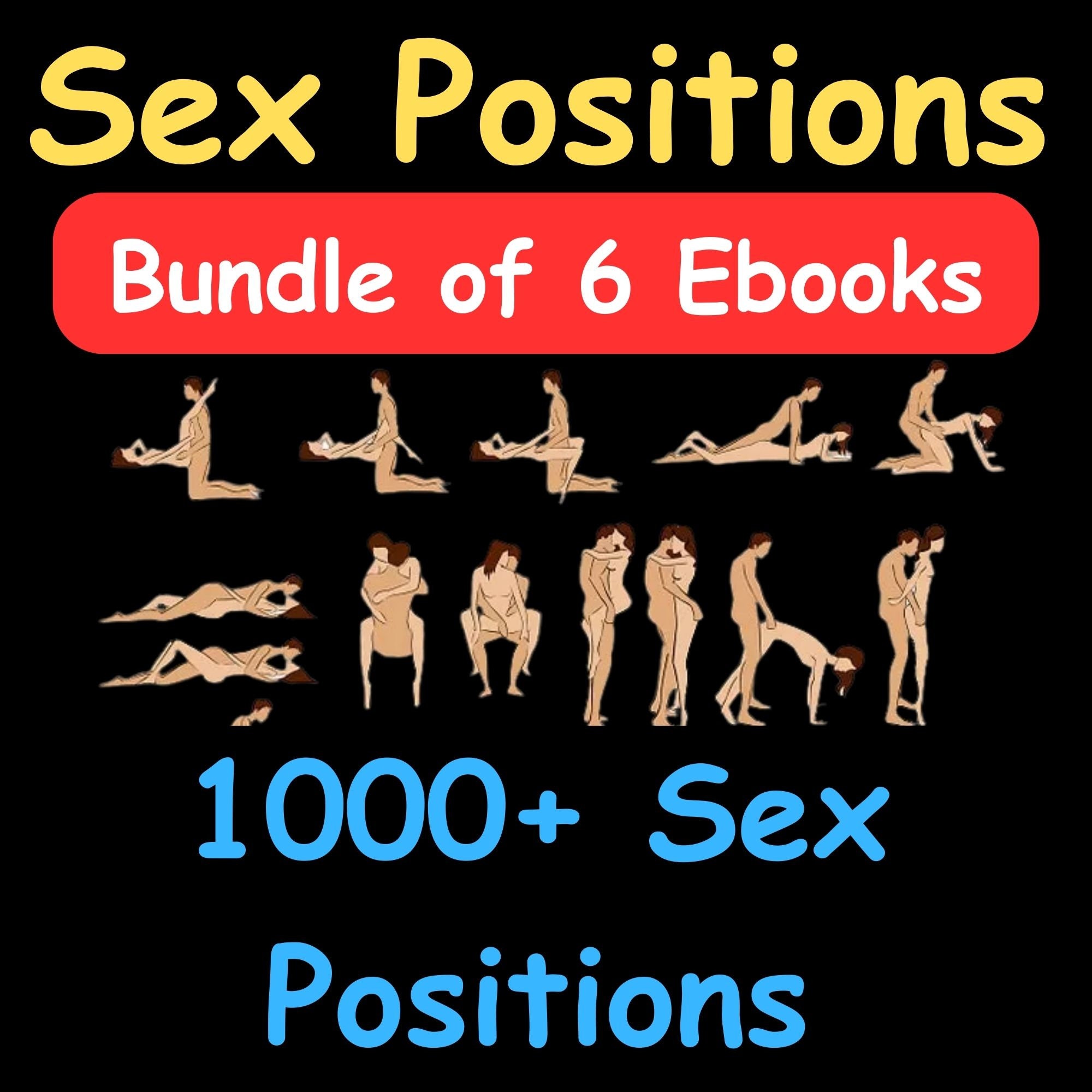 Sex Position 1000 Sex Positions Bundle of 6 E-books Enjoy New Position  Every Day - Etsy Finland