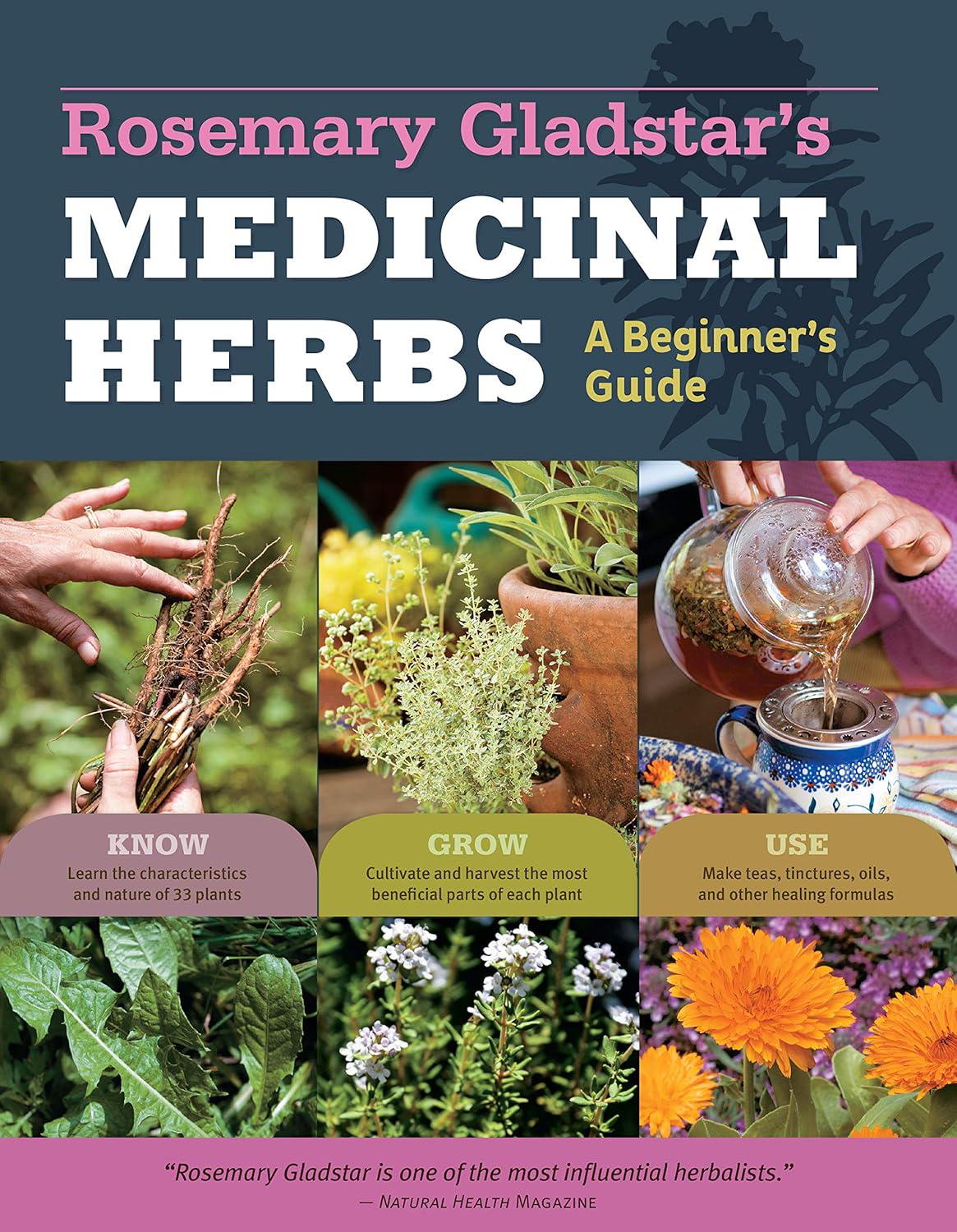 Guía para principiantes sobre hierbas medicinales de Rosemary Gladstar (Descarga PDF)