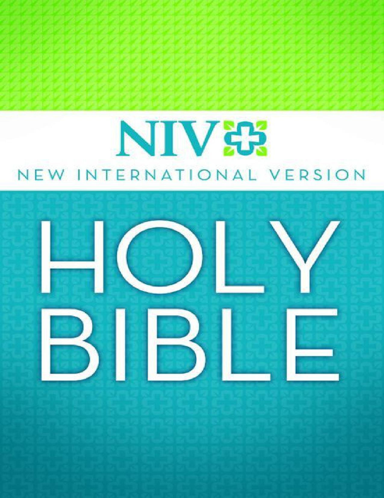 The Holy Bible New International Version (NIV) - PDF File For Instant Download!