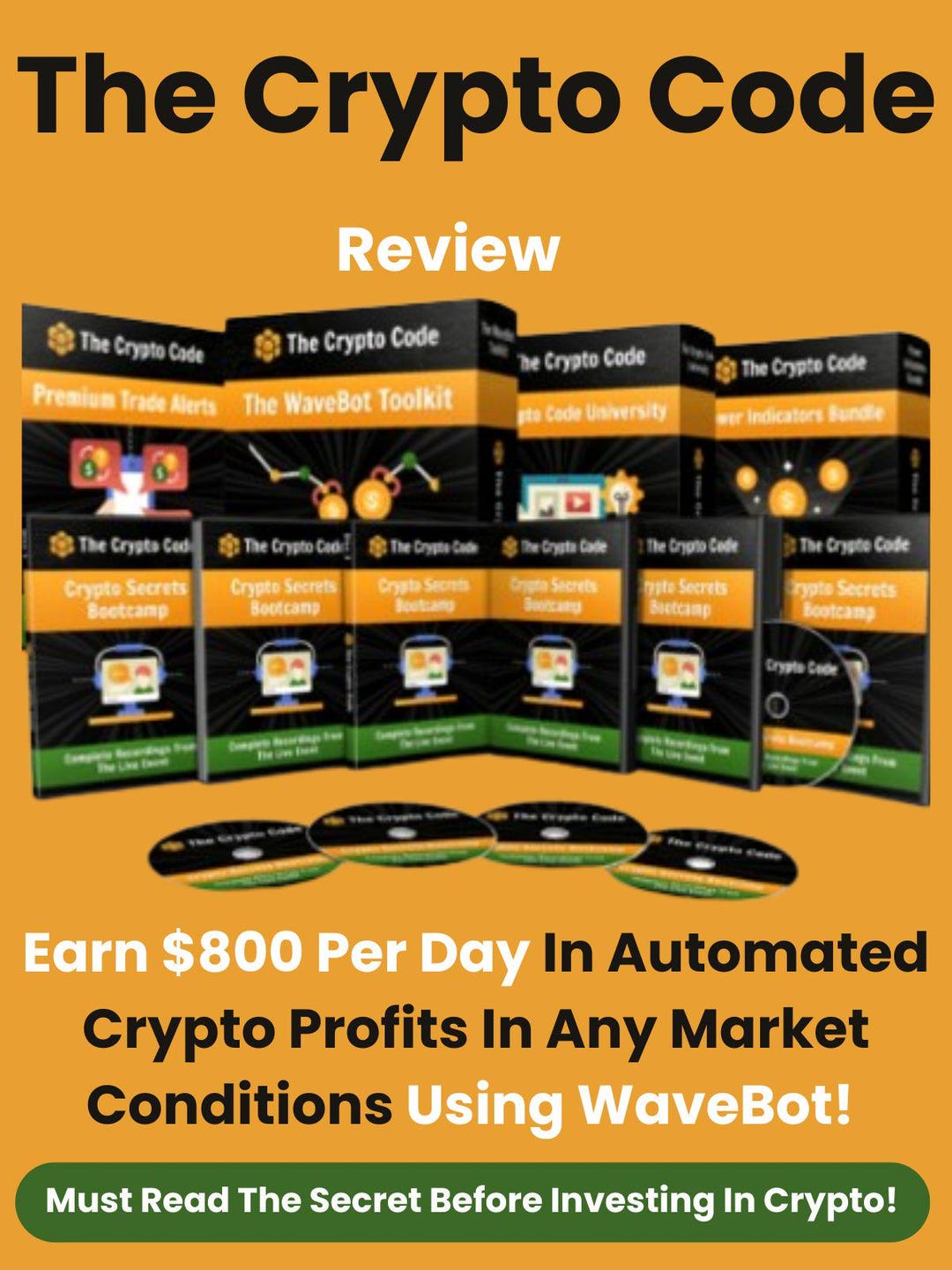 The Crypto Code Review: geautomatiseerde cryptowinsten met Wave Bot (pdf) -  Etsy Nederland