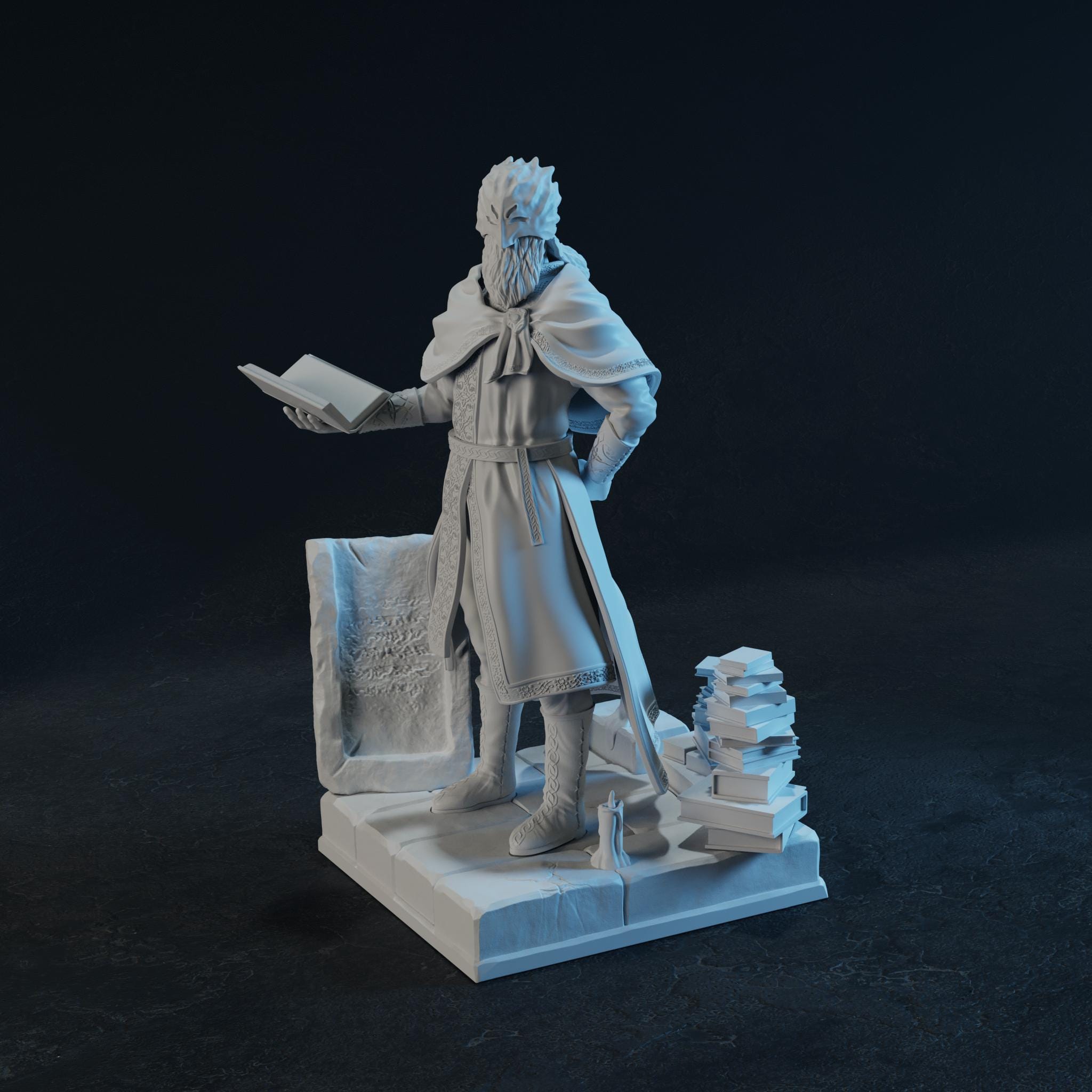 シャイベ　アルスバッハ　磁器　置物　アンティーク 磁器の像「モルティエ」、ドイツ（民主共和国）、シャイベ