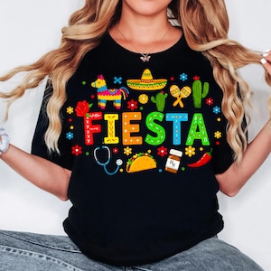 Fiesta Shirt PNG: Cinco de Mayo, Taco Tuesday (Digital Download)