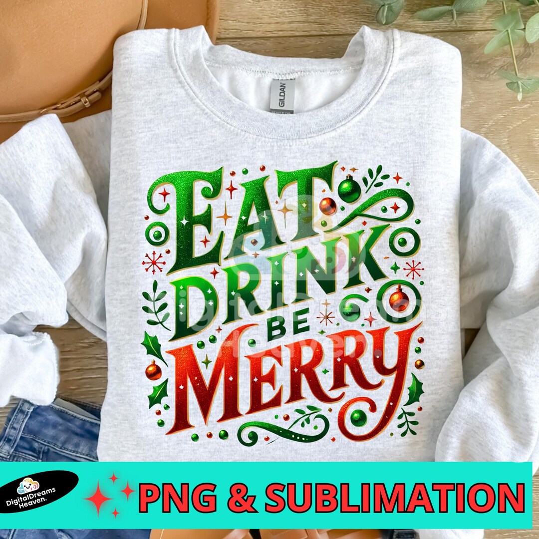 Eat Drink Be Merry Tee main image 1