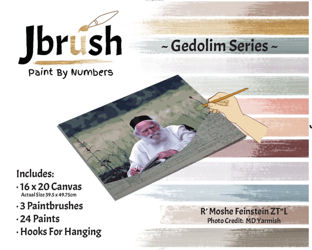 Jewish Paint by Numbers Etsy