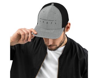 Él vino, murió, resucitó, regresará. Gorra cristiana 112 Richardson, gorra bordada con los 5 símbolos del Evangelio de Jesús, gorra snapback.