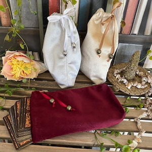 Samtbeutel 11 x 17cm Schmuckbeutel Nachhaltige Geschenkverpackung Tarot Beutel
