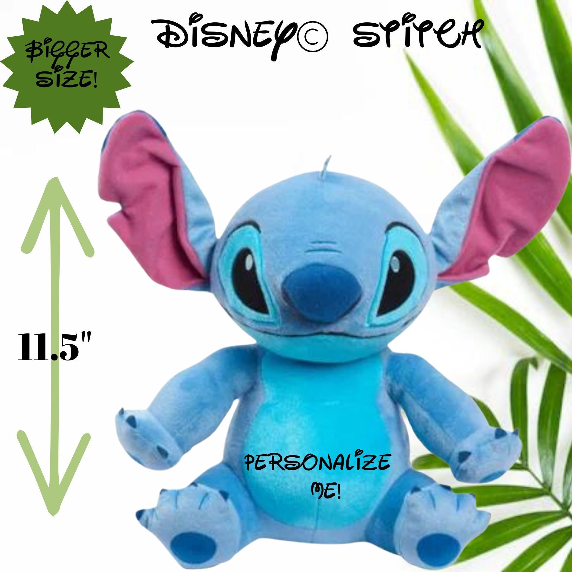 Stitch Stuffed Toy 13 Inches Disney Stitch Plush for Sale