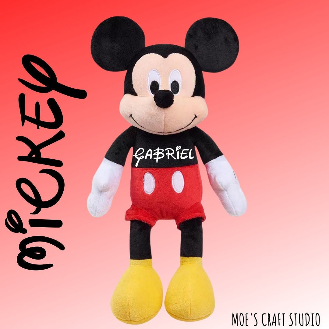 Large Mickey Plush Etsy
