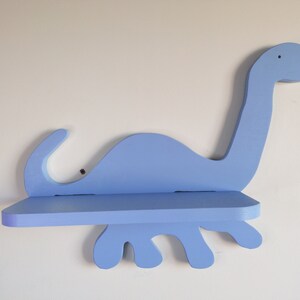 Shelf For Baby Nursery, Dino shelf, Kids Room, Wooden shelf, Nursery Shelf, Book Shelf