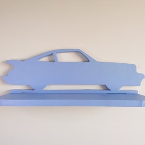 Shelf For Baby Nursery, Porsche shelf, Kids Room, Wooden shelf, Nursery Shelf, Book Shelf