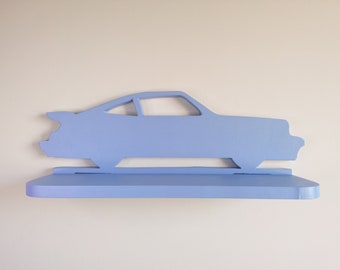 Shelf For Baby Nursery, Porsche shelf, Kids Room, Wooden shelf, Nursery Shelf, Book Shelf