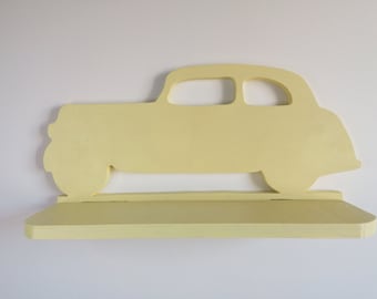 Shelf For Baby Nursery, Car shelf, Kids Room, Wooden shelf, Nursery Shelf, Book Shelf