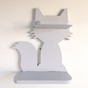 Shelf For Baby Nursery, Cat shelf, Kids Room, Wooden shelf,Nursery Shelf, Book Shelf