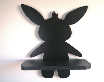 Shelf For Baby Nursery, Bing shelf, Kids Room, Wooden shelf, Nursery Shelf, Book Shelf